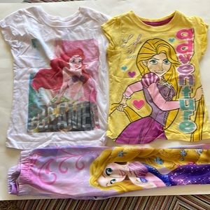 Girls size 4 Disney bundle